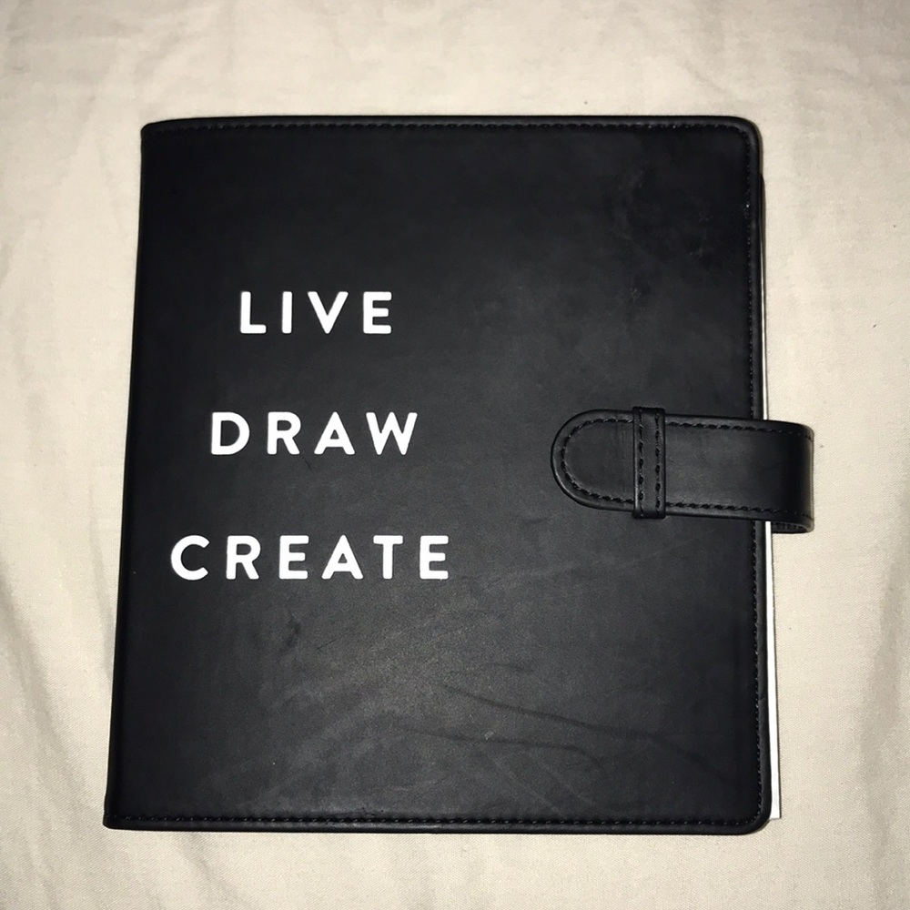 “Live Draw Create” Art Pencil & Sketchpad Set